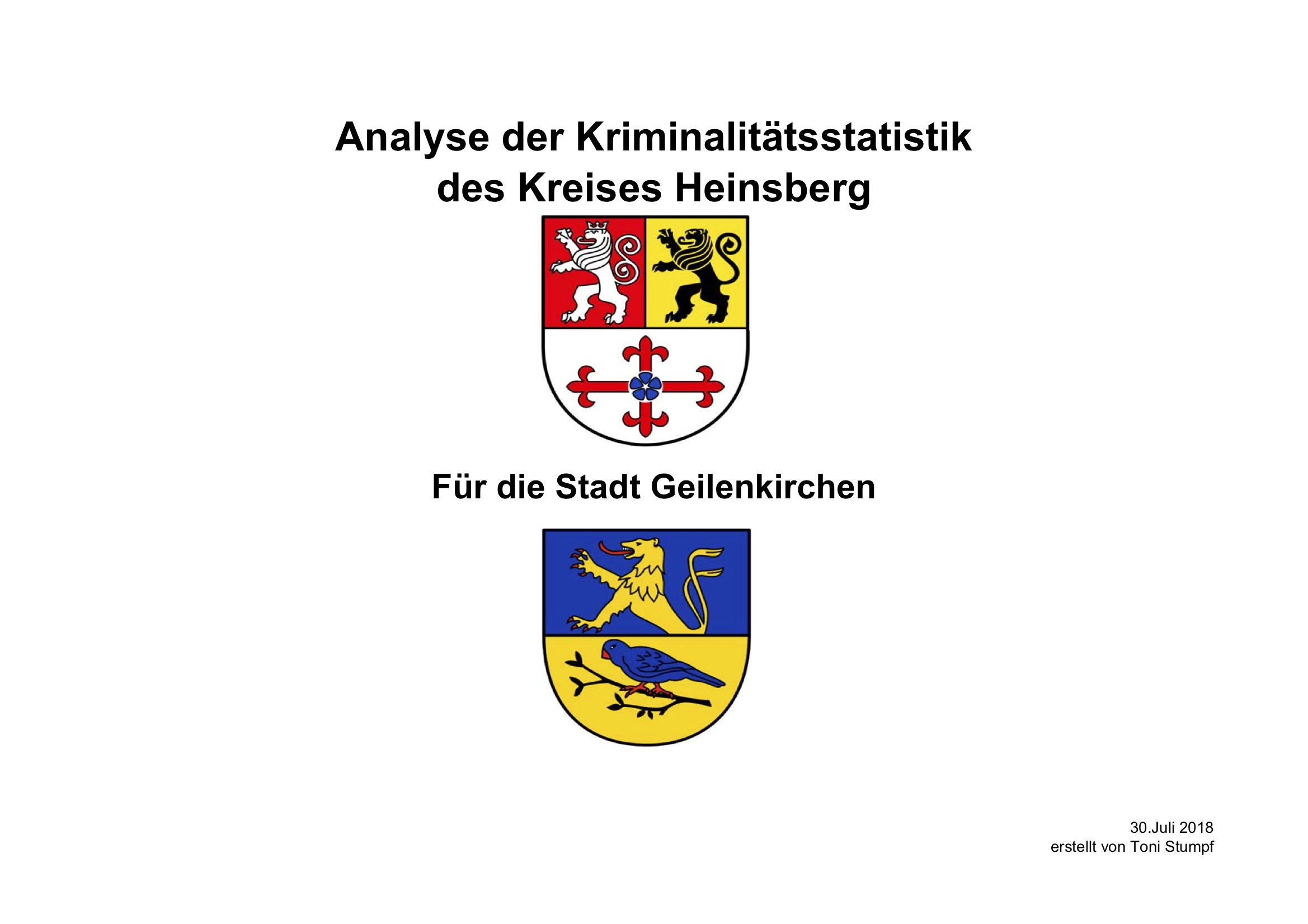 Kriminalitätsanalyse Geilenkirchen